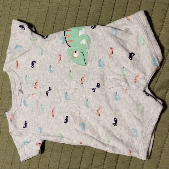 Carter's Short Sleeve Rompers - Picture 4 of 10